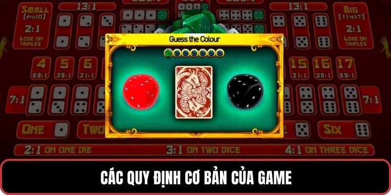 Các quy định cơ bản của game